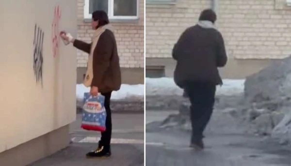 Residents of Madona Helped Catch Local Graffiti 'Artist'