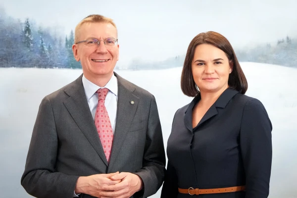 Rinkēvičs Discussed Smuggled Balloons with Tikhanovskaya