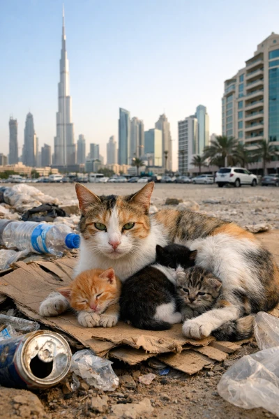 Thousands of Animals Abandoned in Dubai Due to Mass Expat Departure
