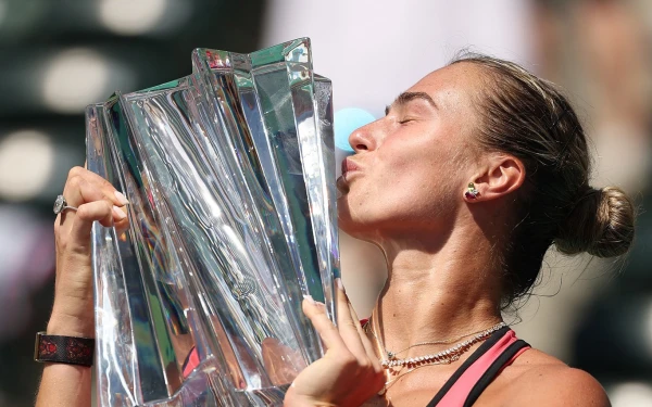 Aryna Sabalenka, showing willpower, defeated Elena Rybakina in the final of the tournament in Indian Wells