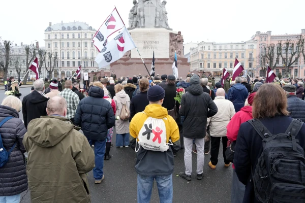 The Legionnaires' Memory March in Riga Concluded Without Incidents