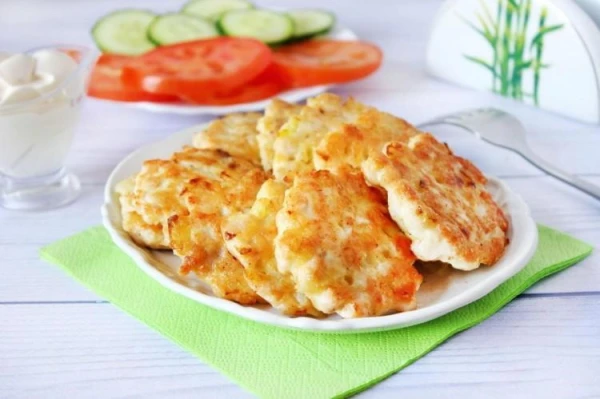 Softer than Regular Cutlets: Chicken Patties with Cottage Cheese in Milk