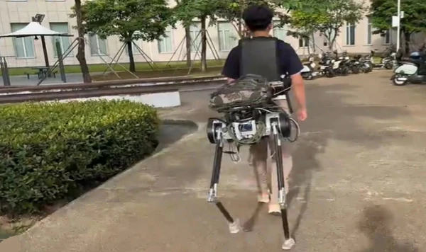 Такой механический собрат поможет таскать тяжести.