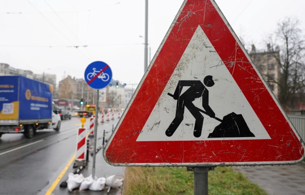 Caution, large-scale repair works begin in Riga