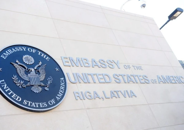 The U.S. Embassy in Riga Ordered to Urgently Strengthen Security Measures