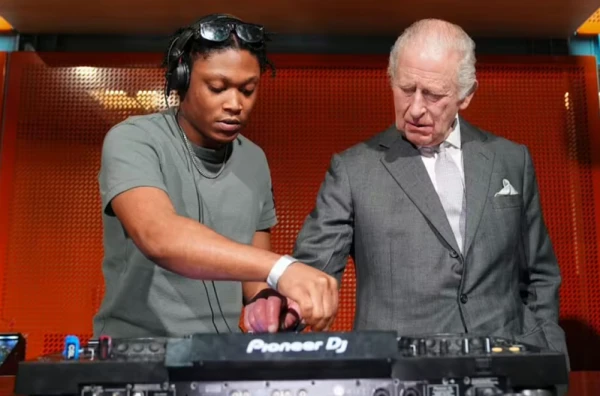 The King of DJs: King Charles III Unexpectedly Engages the Public in Manchester