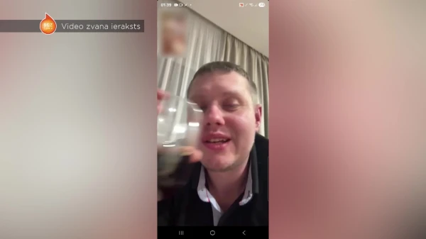 “I would nail that fat cripple!” Drunken police officers from Jelgava threatened a victim in a criminal case via video call