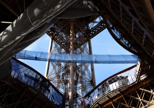 The Eiffel Tower's Suspended Bridge is Open to Visitors