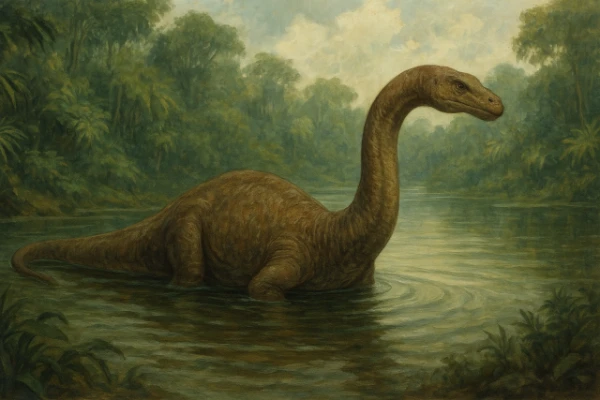 The number of reports of encounters with the mythical 'dinosaur' is rising in Congo