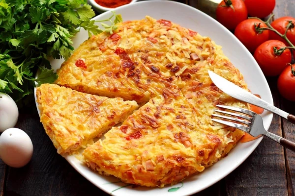 When There’s No Time to Cook: Simple Potato "Pie" in a Skillet