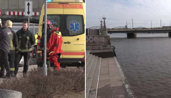 Another person jumped from the Stone Bridge into the Daugava