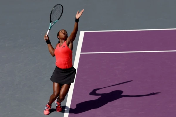 From 1:6 in the second set... The first pair of semifinalists has been determined at the 'thousand' in Miami