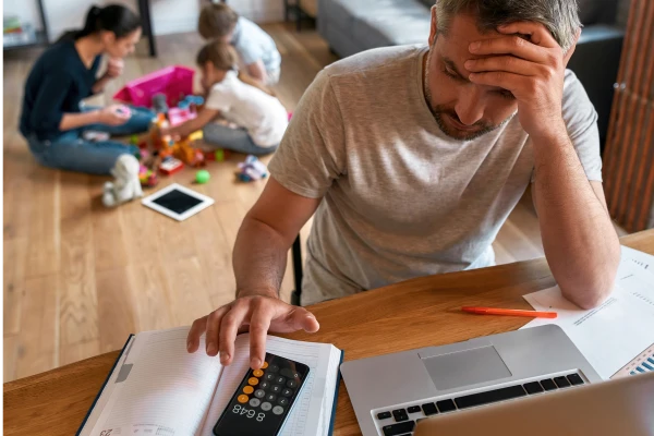 Can a husband declare justified expenses of a non-working wife