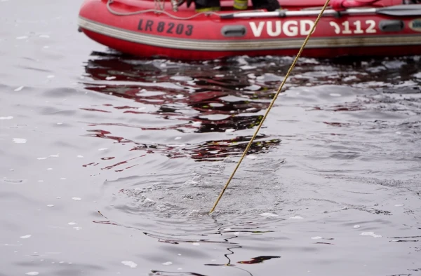 A Drowned Person Extracted from a Water Body in Aizkraukle