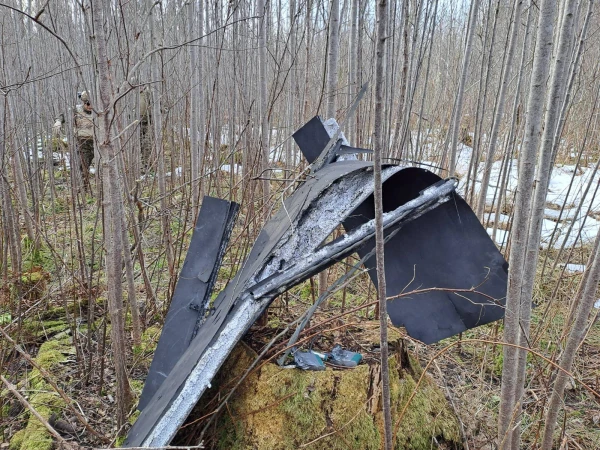 Ukraine expressed regret over drone crashes in the Baltic States