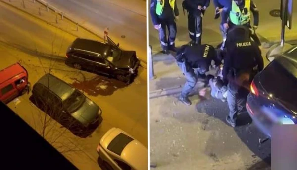 A heated dzhigit in a state of intoxication caused an accident and clashed with everyone