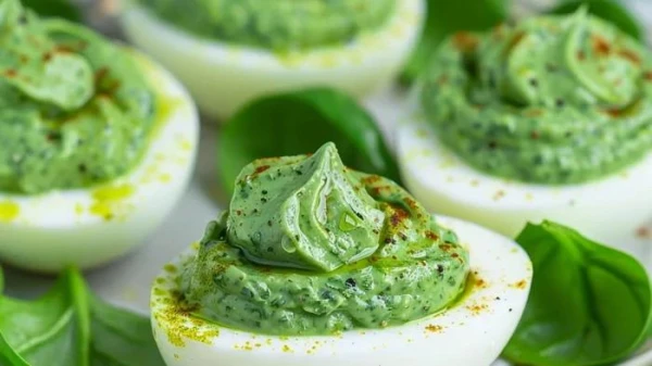 Eggs Stuffed with Spinach: A Recipe for a Bright and Quick Spring Snack