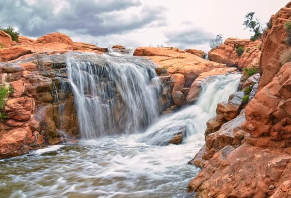Waterfall in the USA: it has appeared only four times in the last 15 years