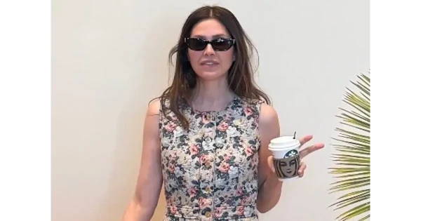 Dasha Zhukova Impresses the Public in the U.S. by Appearing in a Mini Dress at the Opening of Her Project