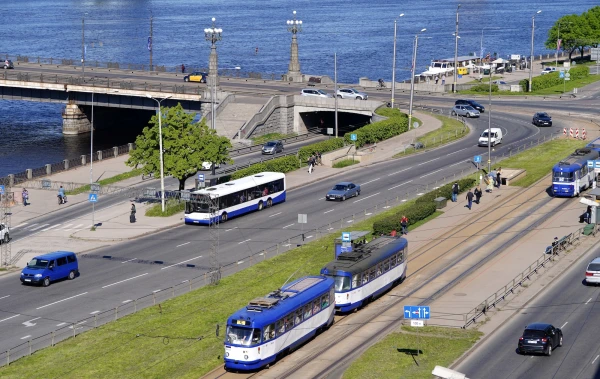 New Rules Allow Buses to 'Transform' into Trams in Riga