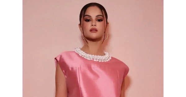 Selena Gomez Stunned in Fiery Pink Mini at Her Beauty Brand Launch Party