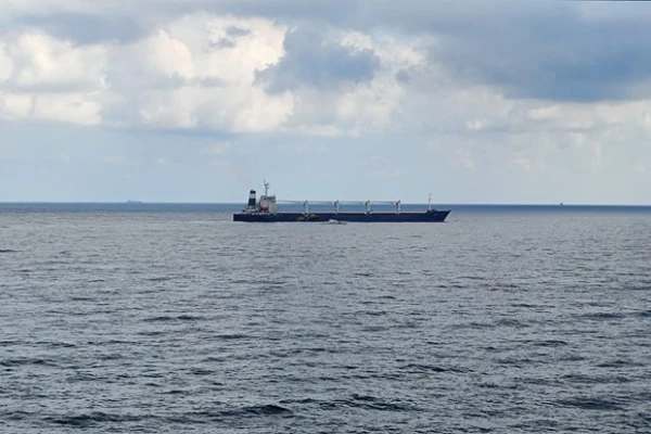 Russian cargo ship sank in the Sea of Azov