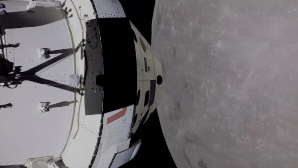 The crew of the Artemis-2 mission has begun its return to Earth