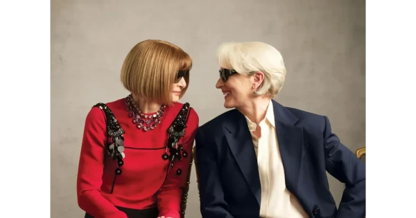 Fashion Triumph: Anna Wintour and Meryl Streep, Star of 'The Devil Wears Prada', Grace the Cover of Vogue