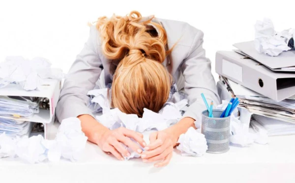 In which European countries do workers experience the most stress?