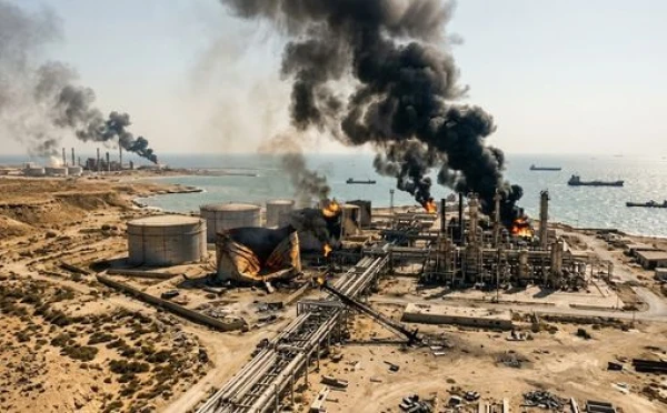 UAE Air Force Attacks Iran's Oil Facilities: Tehran Strikes Back