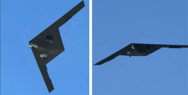 Similar to the B-21 aircraft: a secret US stealth drone spotted over Europe