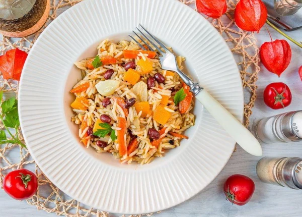 Vegetable Pilaf: Lean Recipe