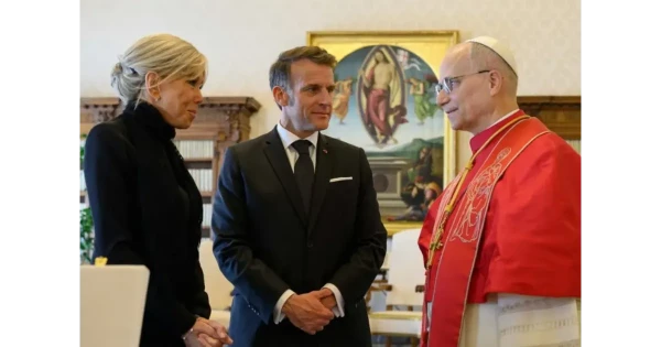 The Presidential Couple Macron Visited the Vatican: Meeting with Pope Leo XIV