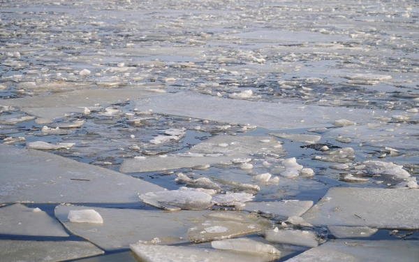 The Last Ice is Melting in the Gulf of Riga. Monday Will Be Cloudy