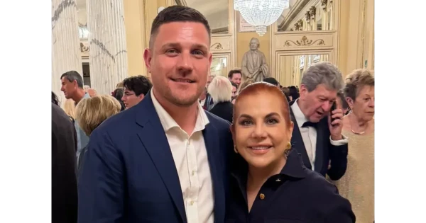 Marina Fedunkiv Captivated with Her Appearance Alongside Young Italian Husband