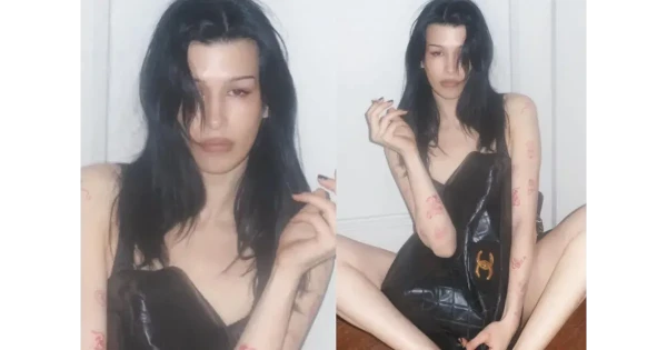 Ivan Urgant's stepdaughter stunned with a bold look: vintage Chanel bag and lingerie