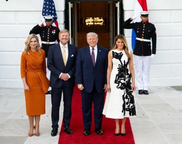 Summit Meeting: Donald and Melania Trump Host the Royal Couple of the Netherlands
