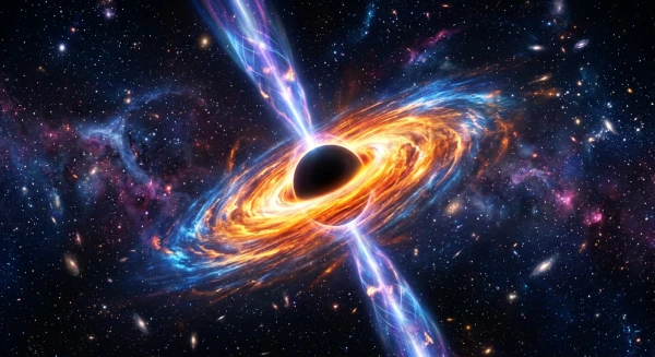 Incredible Power Measured for the First Time: The 'Dancing Jets' of a Black Hole Emit Energy Equivalent to 10,000 Suns