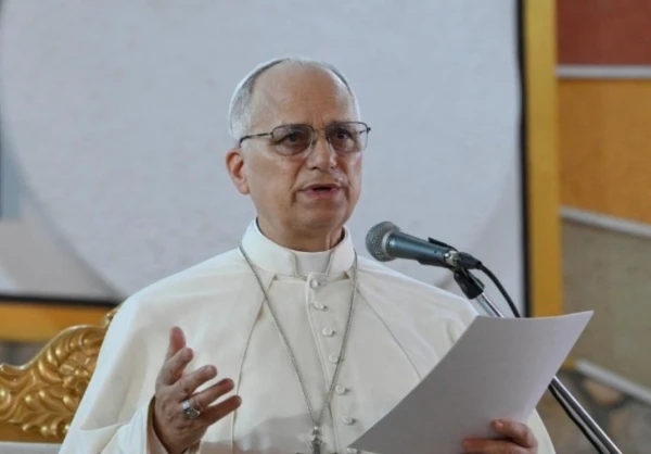 Pope Leo XIV sharply condemned the 'tyrants ravaging the world'