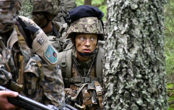 Estonians practiced urban combat in Latvia