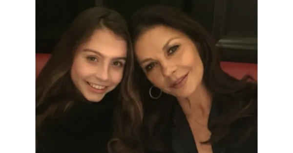 Touching archival footage: Catherine Zeta-Jones congratulated her daughter Carys on her 23rd birthday