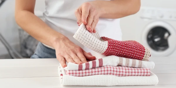 Powder Won't Help: How to Wash Kitchen Towels from Grease and Stains