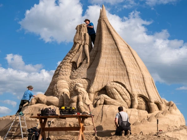 The XX International Sand Sculpture Festival Will Take Place in Jelgava