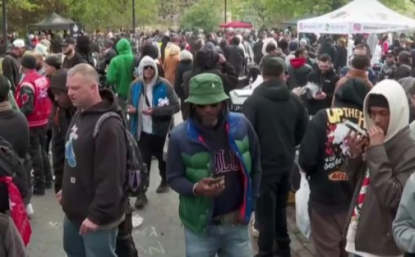 Thousands Celebrate Cannabis Day in New York City