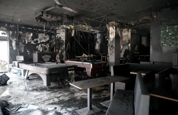 Six years of effort vanished overnight. The club in Old Riga was not insured