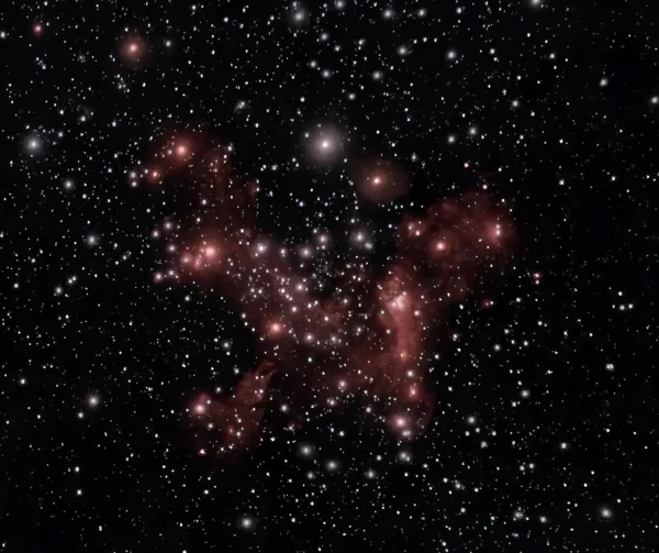 Центр Млечного Пути. Показано космическое окружение сверхмассивной черной дыры Стрелец А*