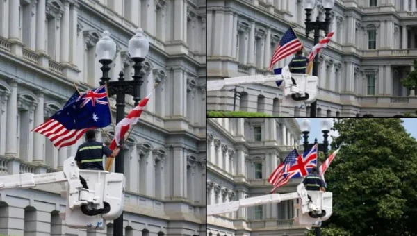 Washington Blunder: Australian Flags Replaced British Ones Before King Charles III's Visit