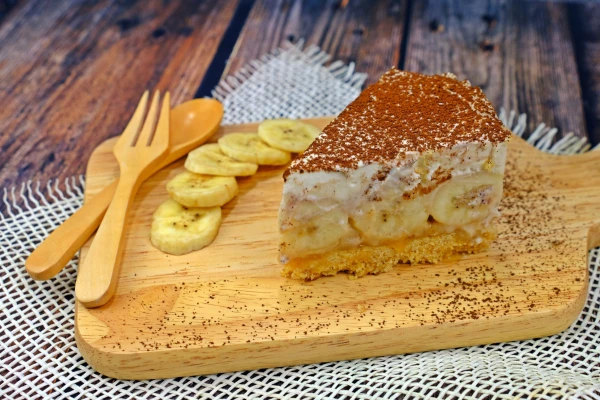 No-Bake Banana Cake: Incredibly Simple and Quick Dessert