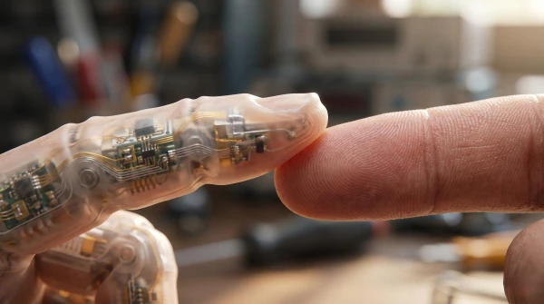 Breakthrough in Robotics: Electronic Skin from Wood Will Teach Robots to Feel