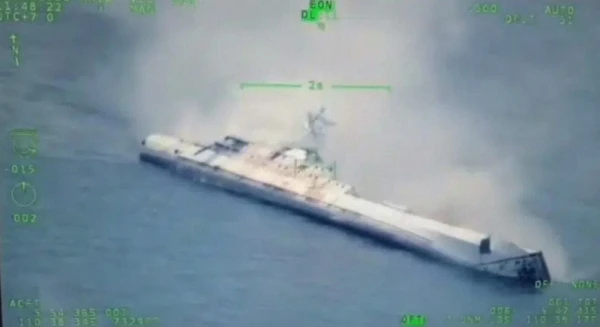 Indonesia Spectacularly Destroyed Decommissioned Landing Ship During Naval Exercises